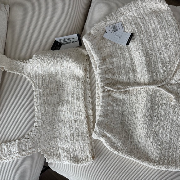 Rip Curl Cream Textured Set - Picture 2 of 2